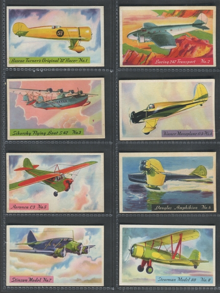 F277-1 Heinz Rice Flakes Modern Aviation Complete Set of (25) Cards