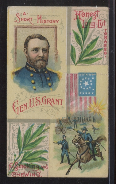 N114 Duke Cigarettes Histories of Generals - Gen. U.S. Grant