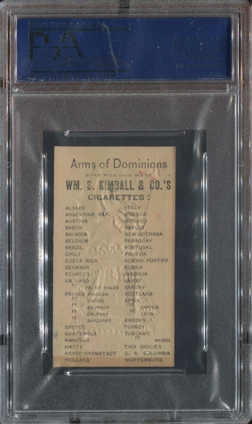 N181 Kimball Arms of Dominions Leon PSA7 NM