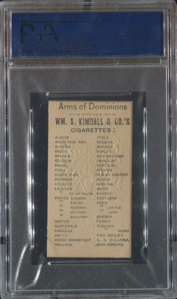 N181 Kimball Arms of Dominions Denmark PSA7 NM