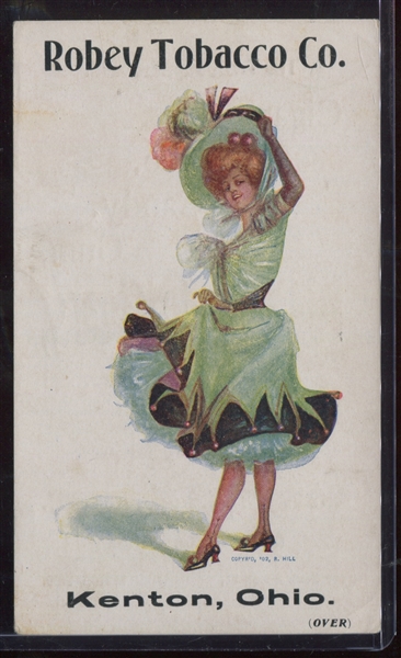 T65-Type Trade Card for Robey Tobacco Co