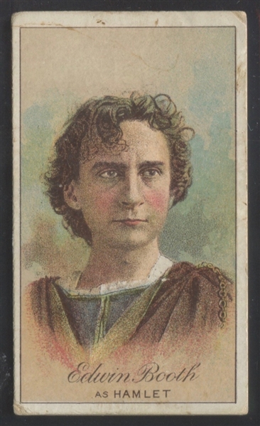 N284 Buchner Gold Coin Actors - Edwin Booth as Hamlet