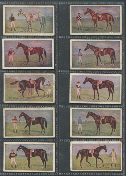 1957 Sniders & Abraham Horses Near Complete Set (56/57) Missing Only Impossible Magazine Subject