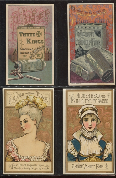 W.S. Kimball Vanity Fair and Other Products Trade Cards Lot of (8) 