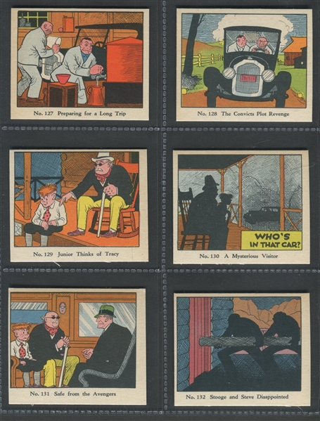 R41 Walter Johnson Candy Dick Tracy Complete High Series Run (24)