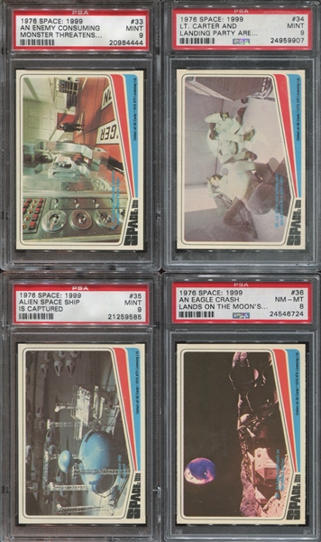 1976 Donruss Space: 1999 Complete PSA-Graded Set With 8.97 GPA - #5 Current Finest Set