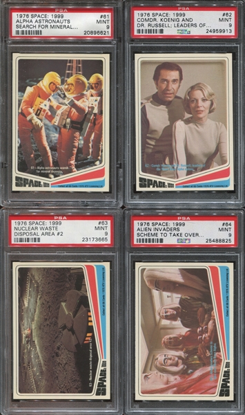 1976 Donruss Space: 1999 Complete PSA-Graded Set With 8.97 GPA - #5 Current Finest Set