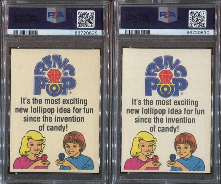 1979 Topps Alien Stickers Lot of (3) with PSA7 NM #22 Sticker