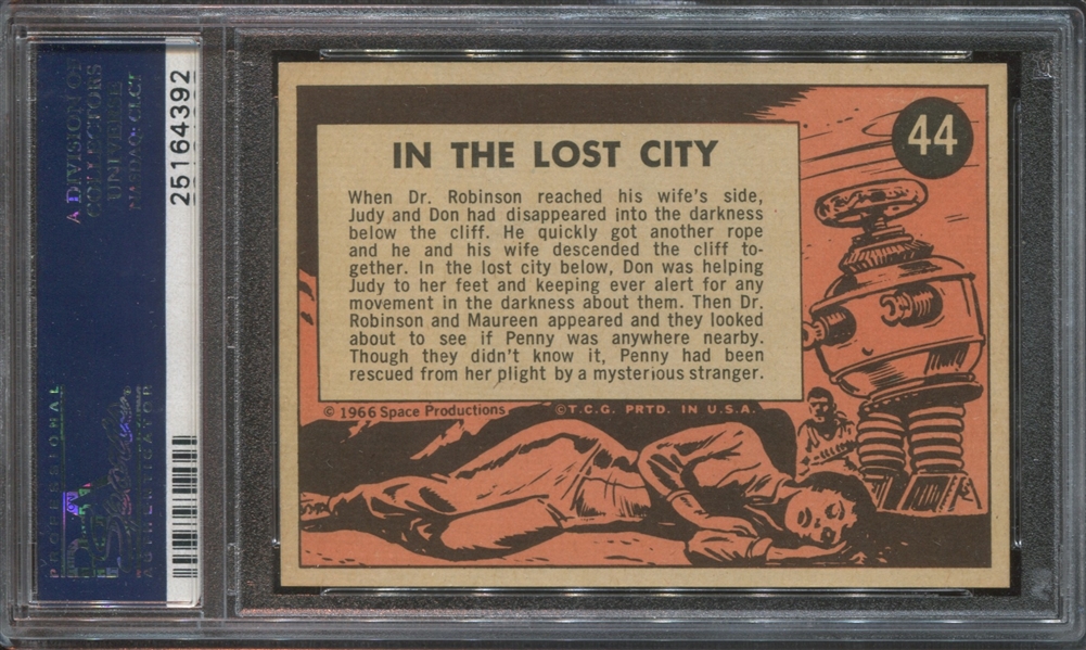 1966 Topps Lost in Space #44 In the Lost City PSA9 Mint(OC)