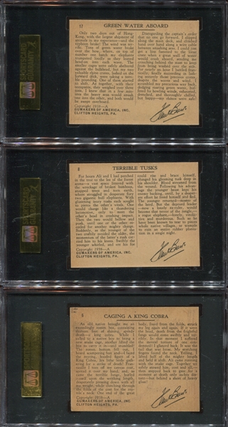 R55 Gumakers of America Frank Buck Lot of (5) SGC70 EX+ Graded Cards