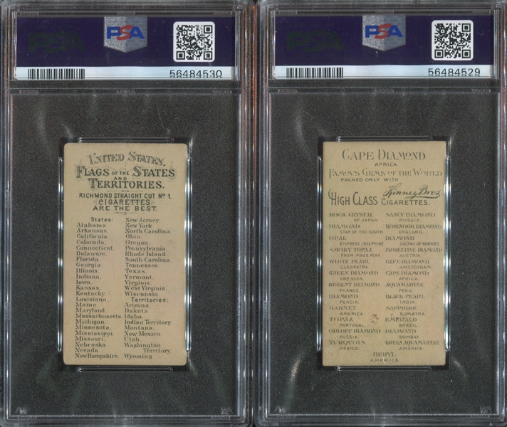 Mixed N Cards Pair of PSA-Graded Cards