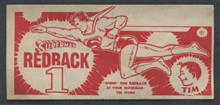 1940s? Time Stores "Superman Redback" Currency-Like Coupon