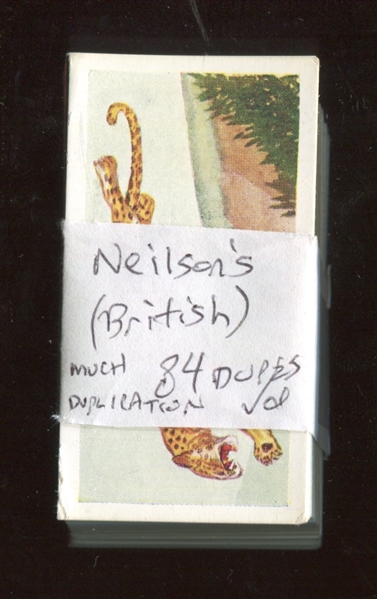 1954 Neilson's (British) Interesting Animals Lot of (84) 