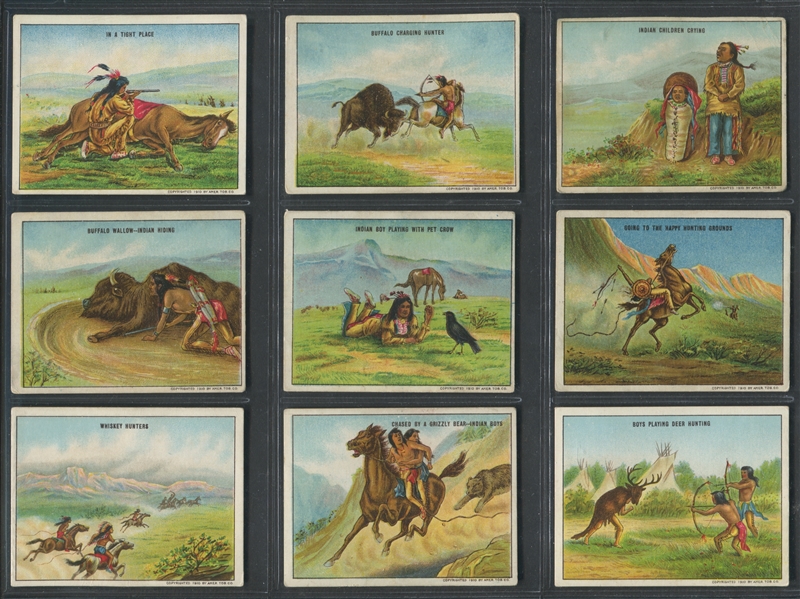 T73 Hassan Cigarettes Indian Life in the '60's Complete Set of (50) Cards