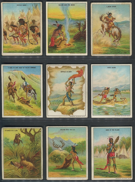 T73 Hassan Cigarettes Indian Life in the '60's Complete Set of (50) Cards