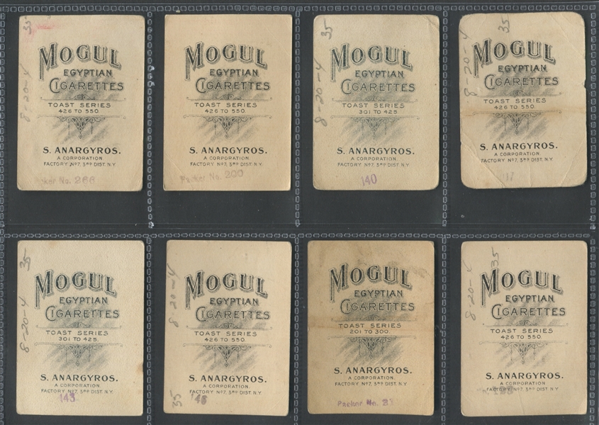 T112 Mogul Cigarettes Toast Series Lot of (49) Cards