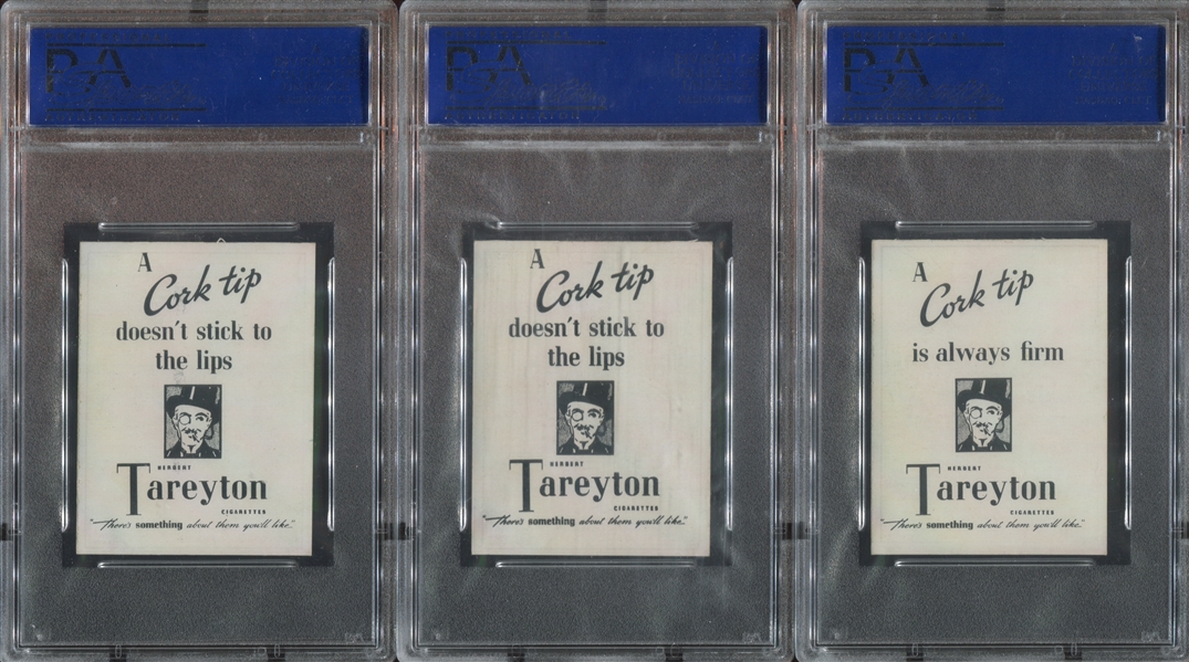 T78 Tareyton Cigarettes Little Henry Near Complete Set (77/79) with PSA-Graded