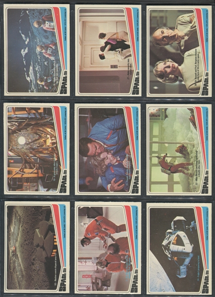 1970's Donruss Space:1999 and Topps Alien Lot of (197) High Grade Cards
