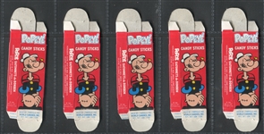 1960s/1970s World Candies Popeye Candy Box Lot of (20)