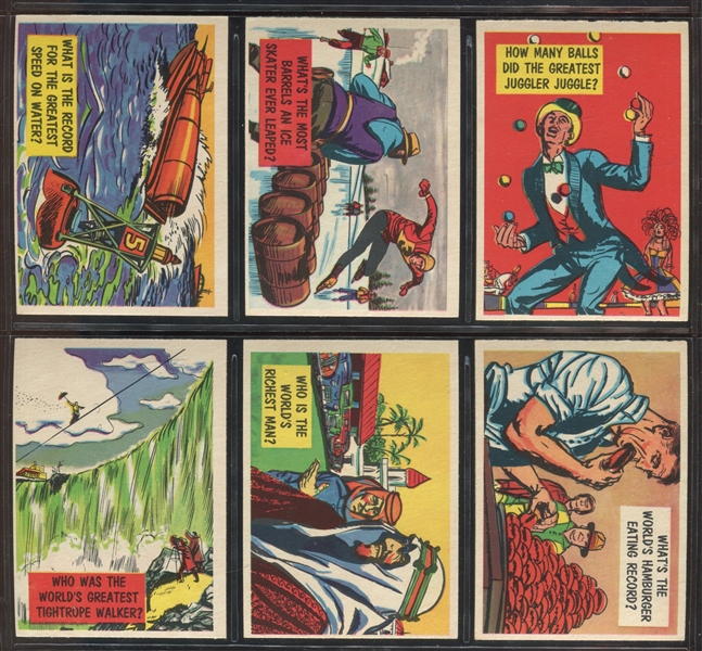 1957 Topps Isolation Booth Complete High Grade Set of (88) Cards With Decoder Sheet