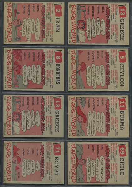 1950's Topps and Bowman Lot of (125) Cards