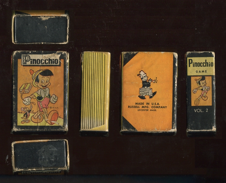 Interesting Miniature Pinocchio Playing Card Boxed Set