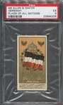 N9 Allen & Ginter Flags of Nations Germany (No "S" Variation) PSA5 EX