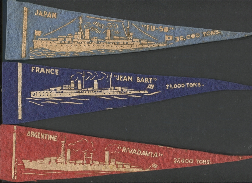 BF13 Battleship Blankets Lot of (41) Clean Examples