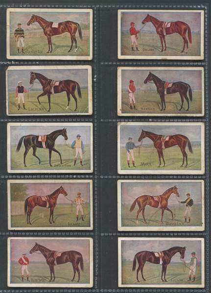 1907 Sniders & Abraham – Australian Racehorses Lot of (14) Cards