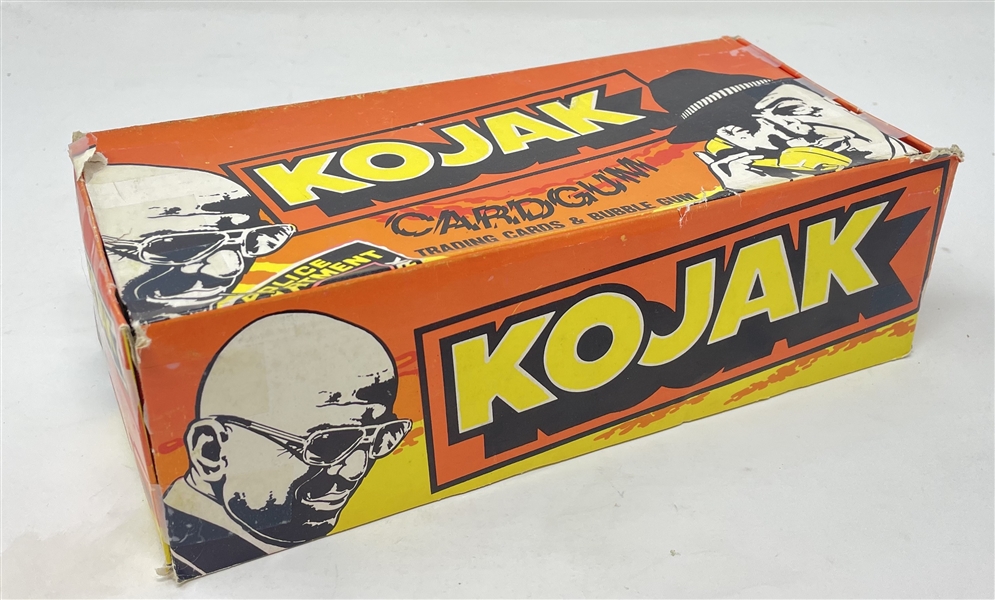 1975 Monty Gum Kojak Complete Box of (48) Unopened Packs