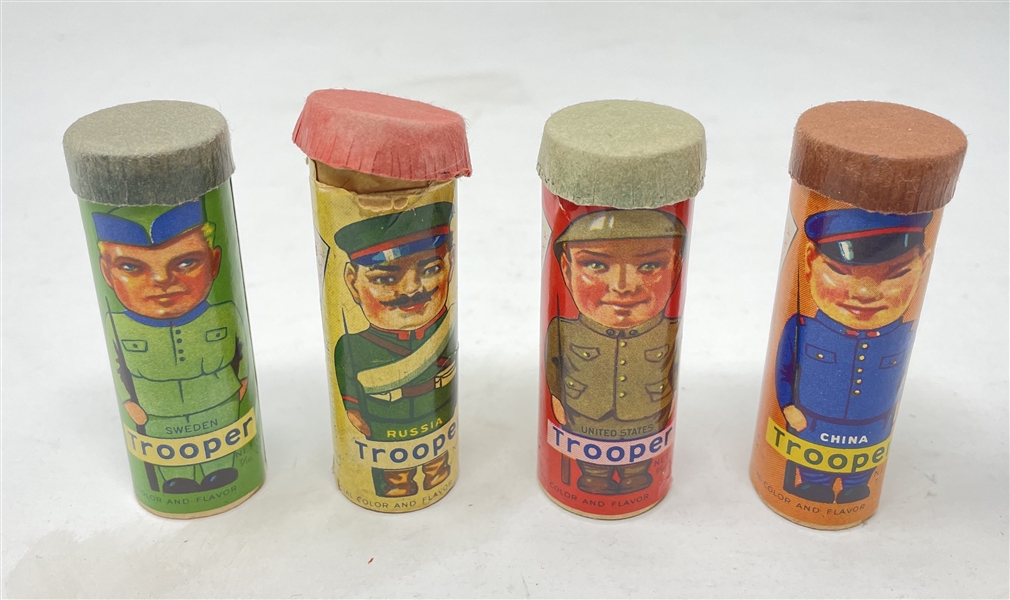 R43 American Mint Corporation Troopers Lot of (4) Different Tubes