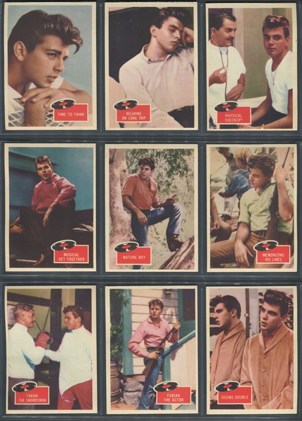 1959 Topps Fabian Complete Set of (55) Cards