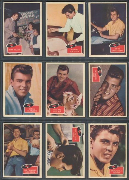 1959 Topps Fabian Complete Set of (55) Cards