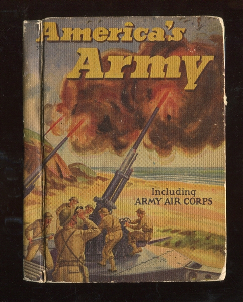 1940's America's Army and America's Navy books with Uncle Sam Imagery from Gum Inc.