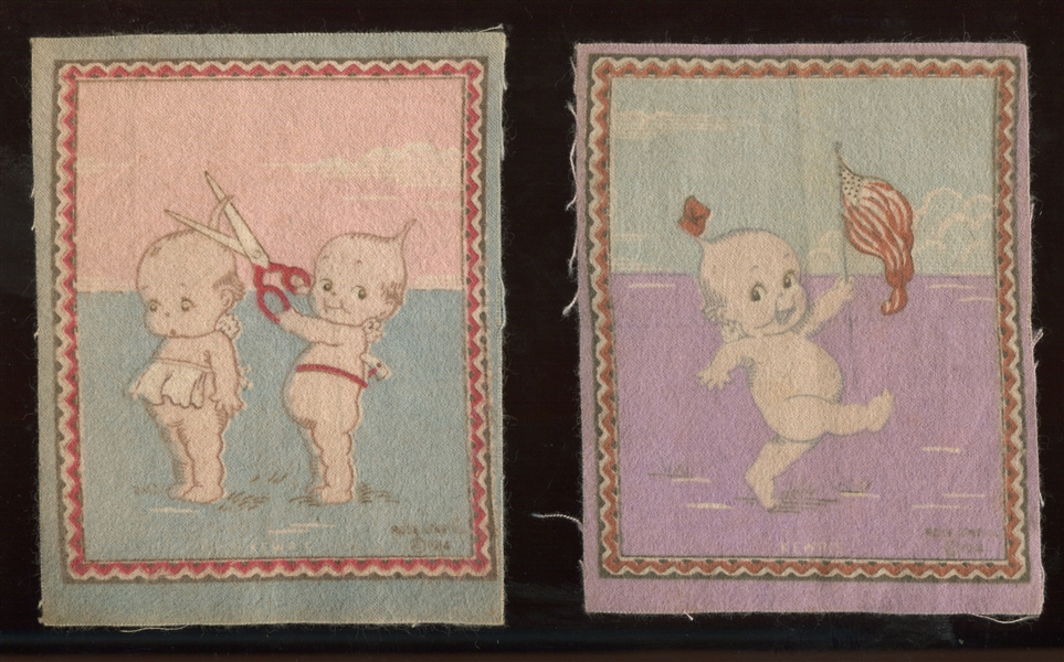 BF109 Kewpie Blankets Lot of (2) 