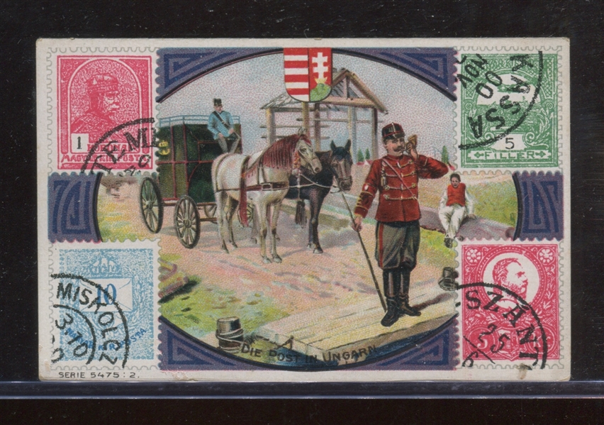 H630 Mail in Foreign Lands Lot of (5) Type Cards