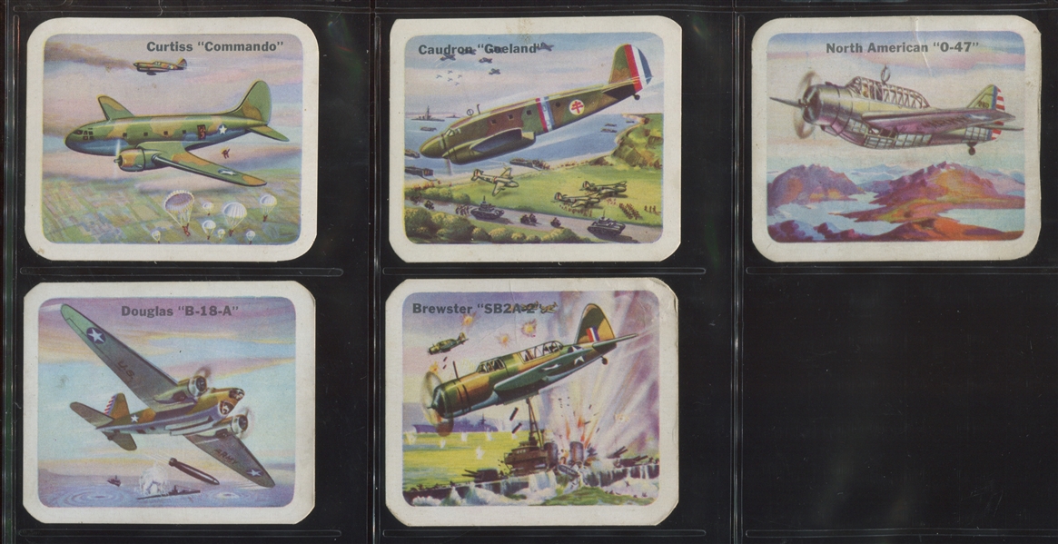 V407 Cracker Jack U.N. Battle Planes Lot of (32) Series 147 Cards