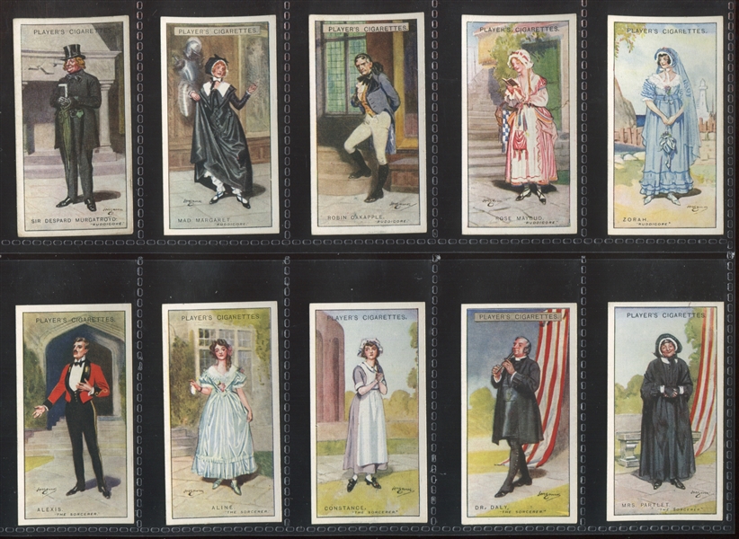 1927 John Player Gilbert & Sullivan 2nd Series Complete Set of (50) Cards