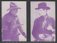 1930s Exhibit Purple-Tint Western Cards from "Funland"