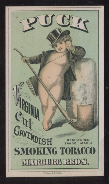 Fantastic Marburg Brothers Puck Trade Card