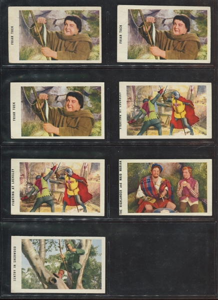 UM22 Johnson & Johnson Robin Hood Lot of (7) Cards