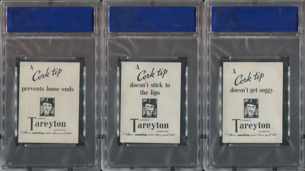 T78 Tareyton Cigarettes Little Henry Near Complete Set (77/79) with PSA-Graded