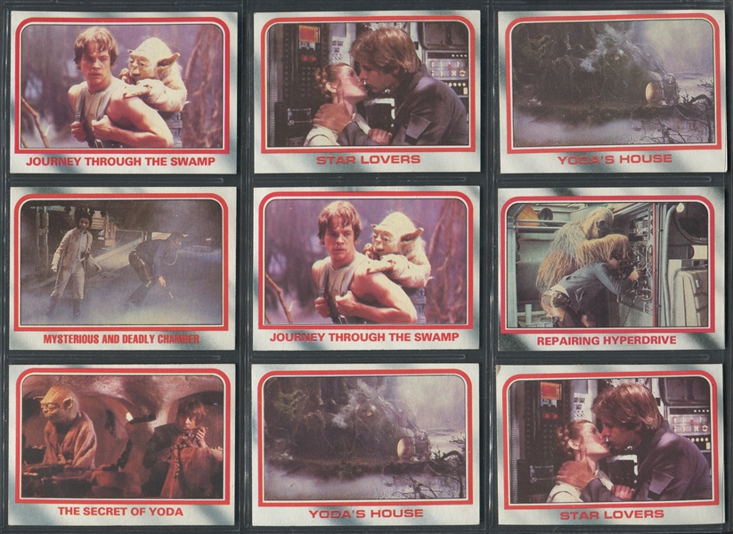 1980 Topps Empire Strikes Back High Grade Lot of Over (400) Cards