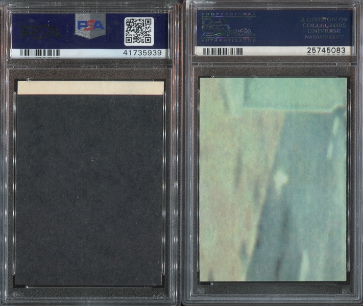 1976 Donruss Space: 1999 PSA6 EX-MT Lot of (4) Cards