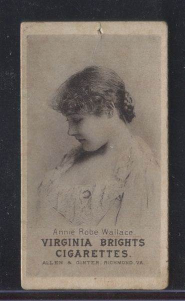 N67 Virginia Brights Actresses Annie Robe Wallace Type Card