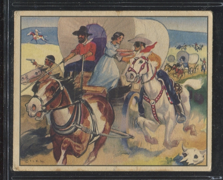 R83 Gum Inc Lone Ranger High Number #47 The Rescue of the Wagon Train