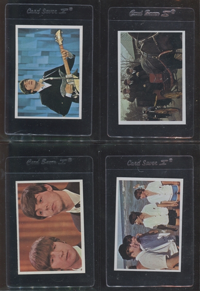 1964 Topps Beatles Color Cards Complete Set of (64) NM Cards