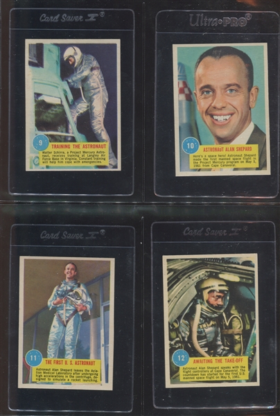 1963 Topps Astronauts Complete Set of (55) NM Cards