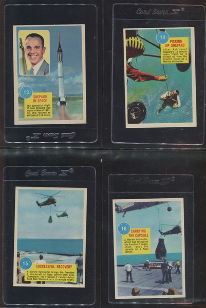 1963 Topps Astronauts Complete Set of (55) NM Cards