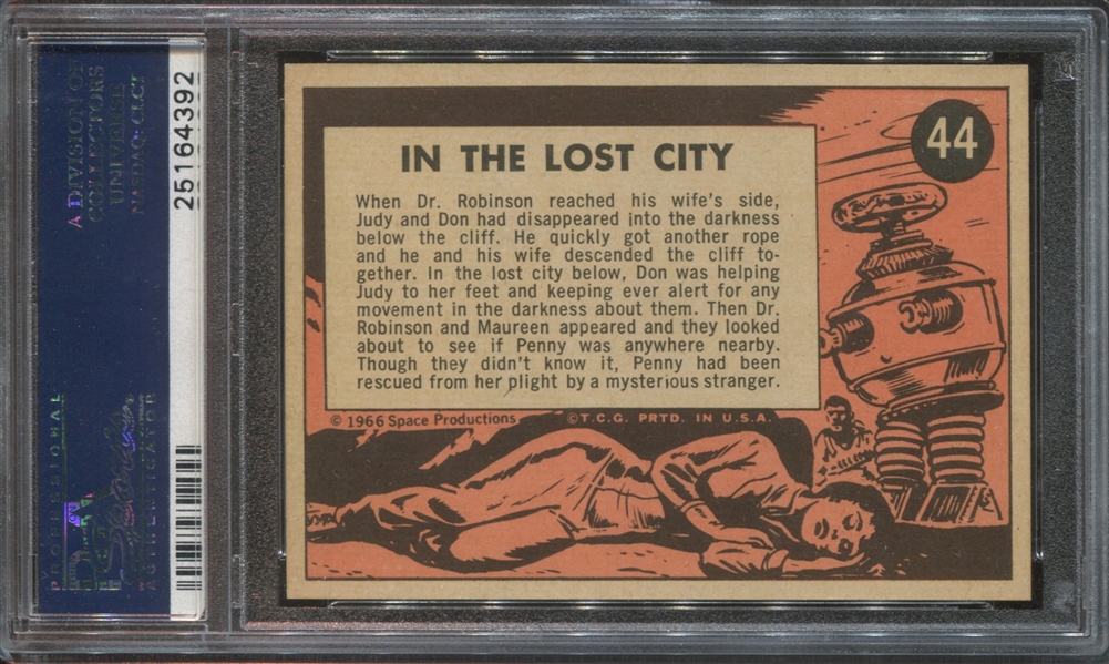 1966 Topps Lost in Space Lot of (9) PSA9 Mint(OC) Cards